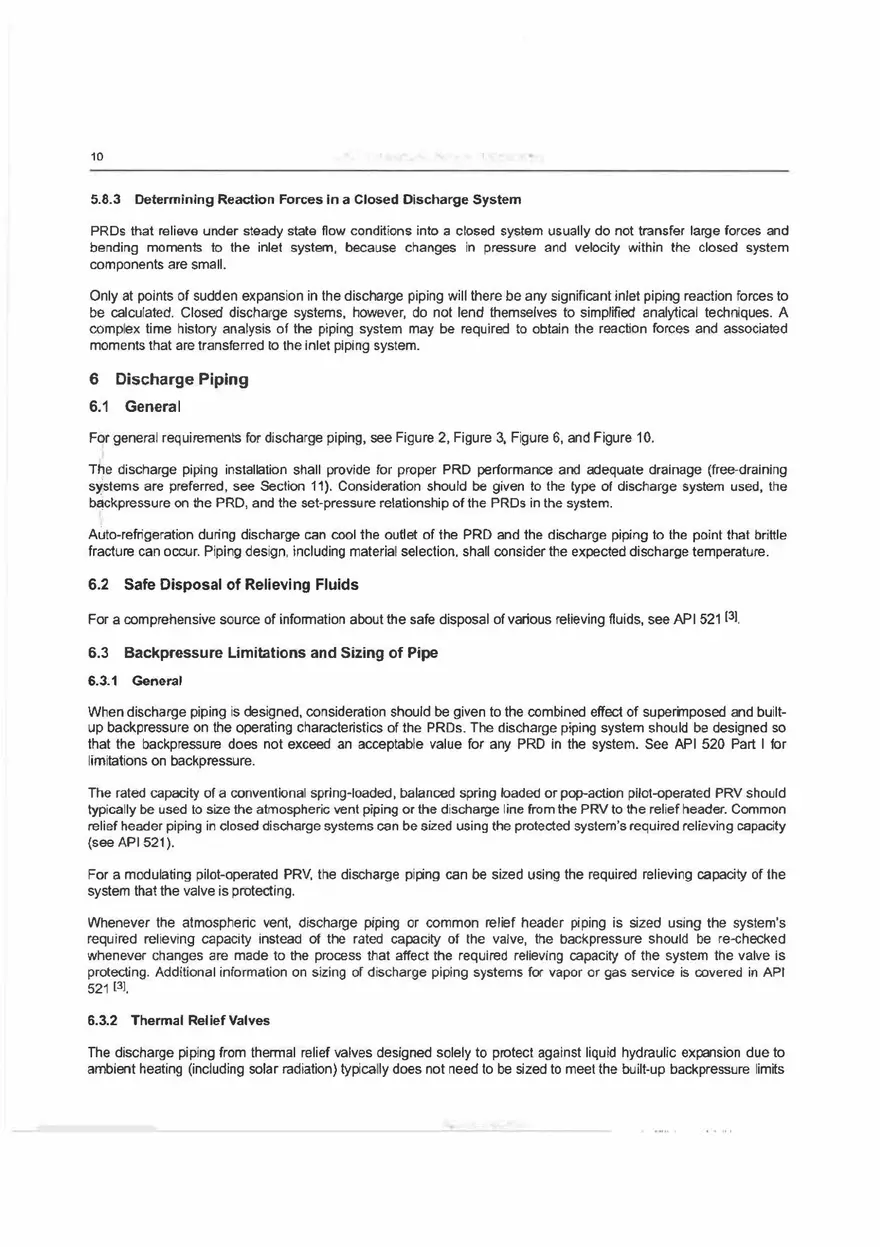 Sizing, Selection, and lnstallation of Pressure-relieving Devices (Installation) Part 1 - Page 11