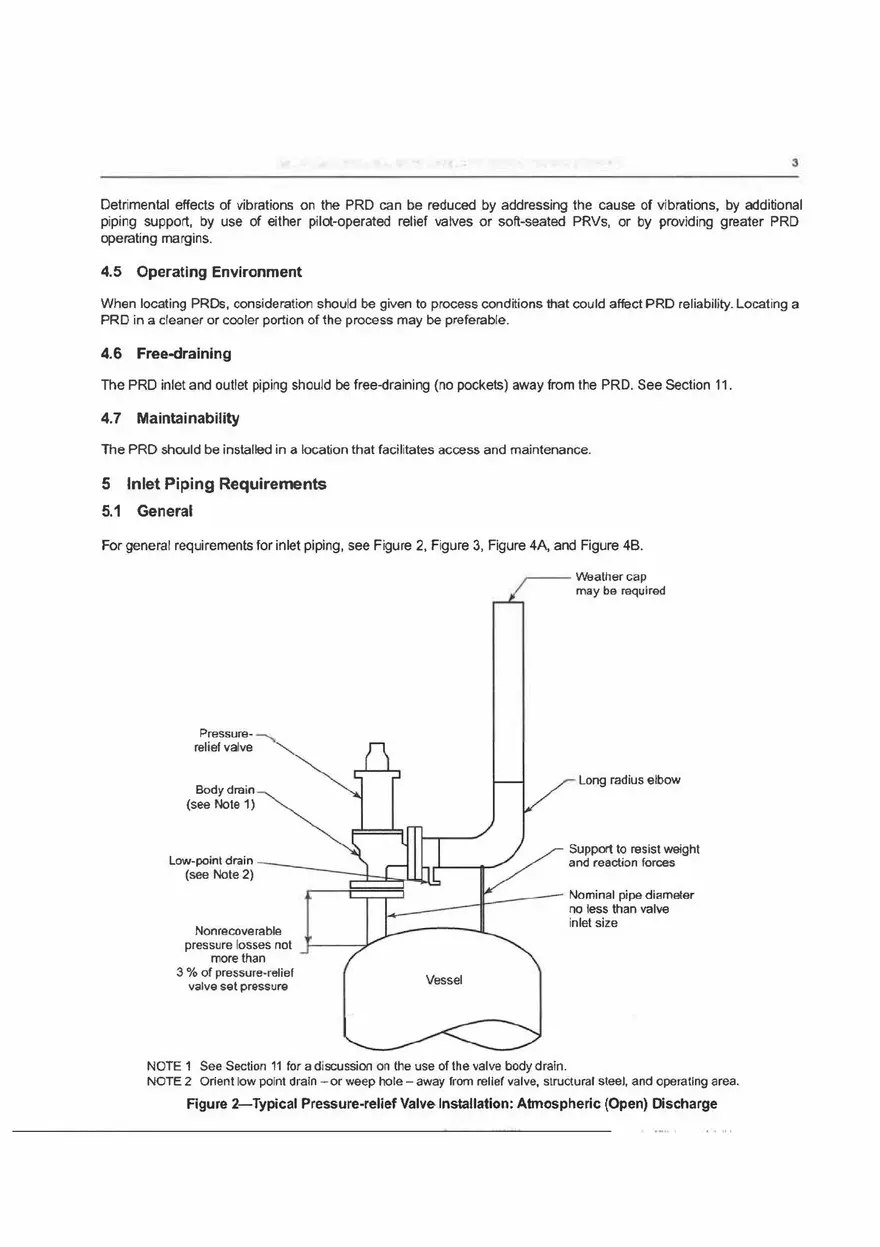 Sizing, Selection, and lnstallation of Pressure-relieving Devices (Installation) Part 1 - Page 4