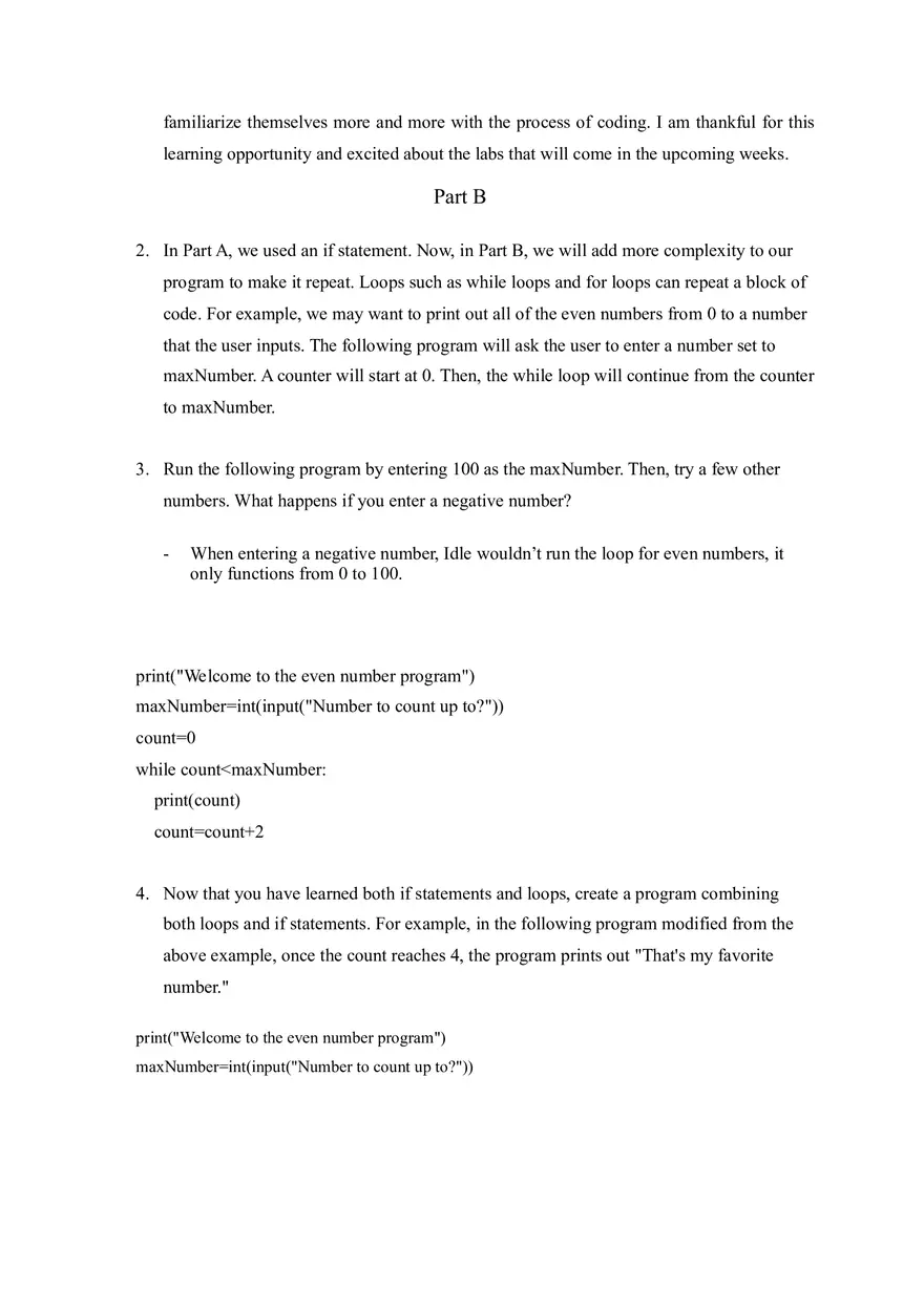 Information Sciences Lab - Python Programming - Page 9