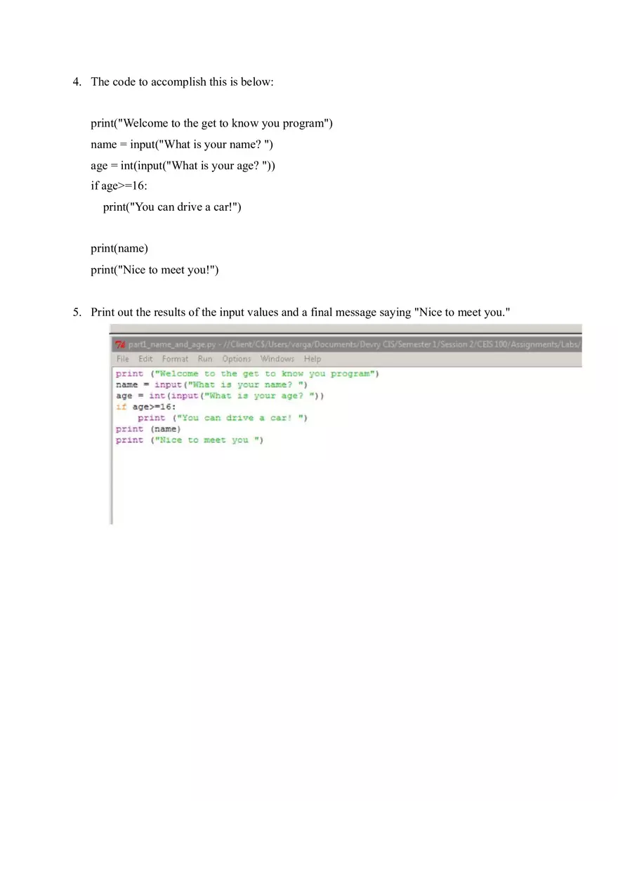 Information Sciences Lab - Python Programming - Page 2