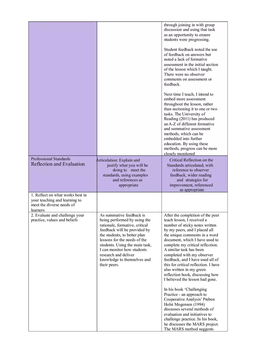 Assignment One - PGCE in Further Education and Training - Page 8