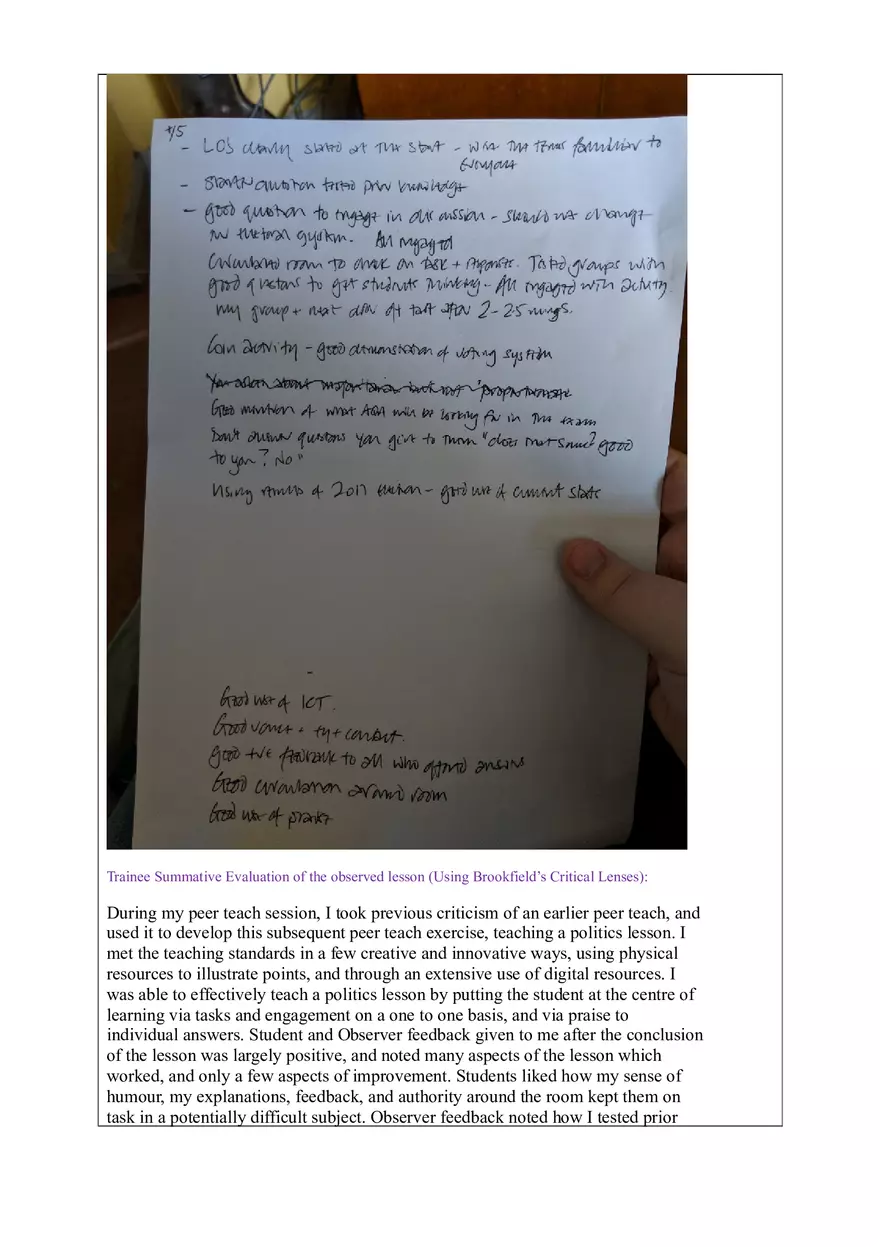 Assignment One - PGCE in Further Education and Training - Page 10