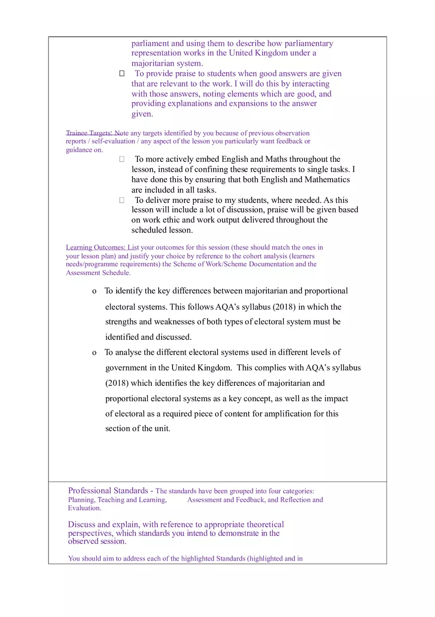 Assignment One - PGCE in Further Education and Training - Page 18