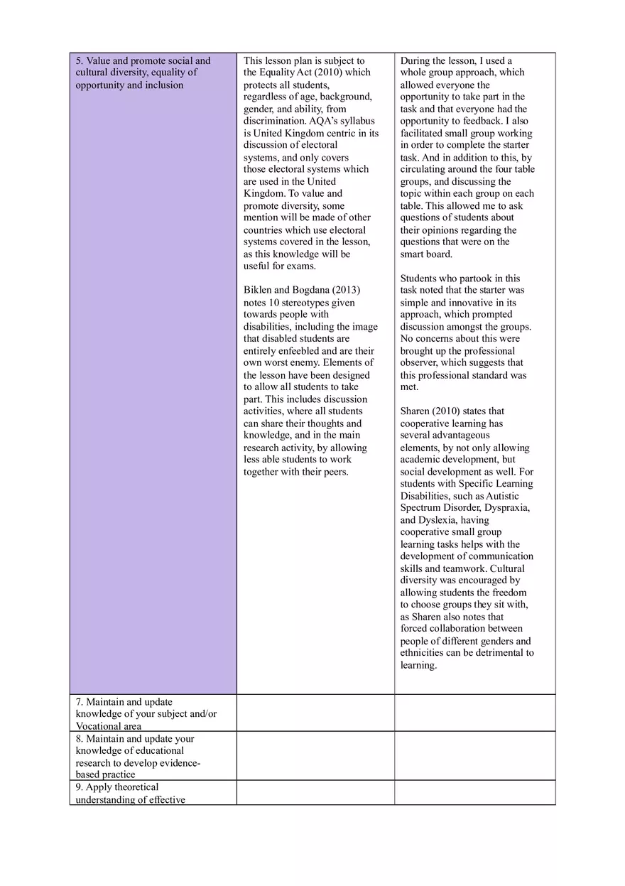 Assignment One - PGCE in Further Education and Training - Page 3