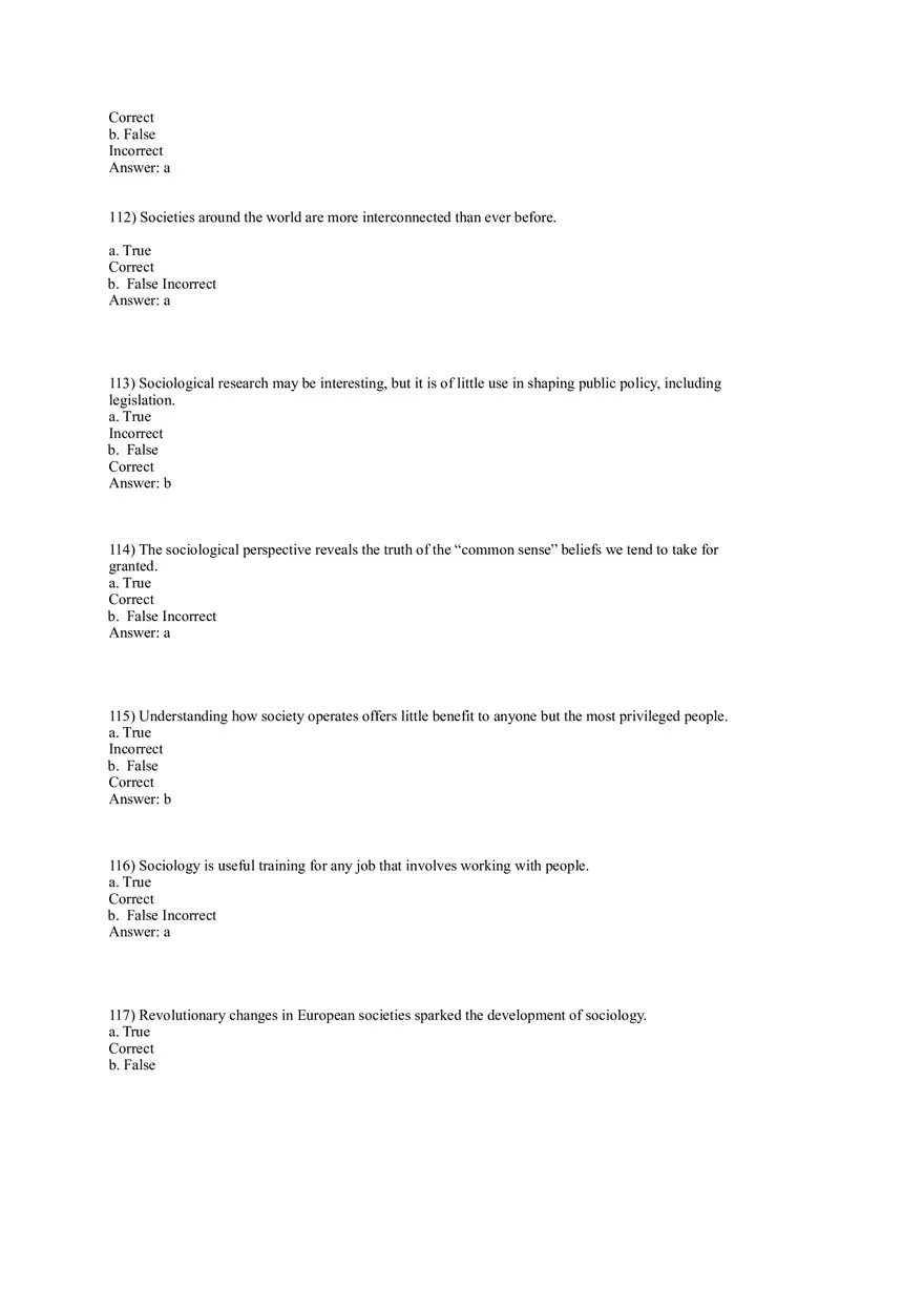 Test Bank for Macionis, Gerber, Sociology, Ninth Canadian Edition Part 2 - Page 9