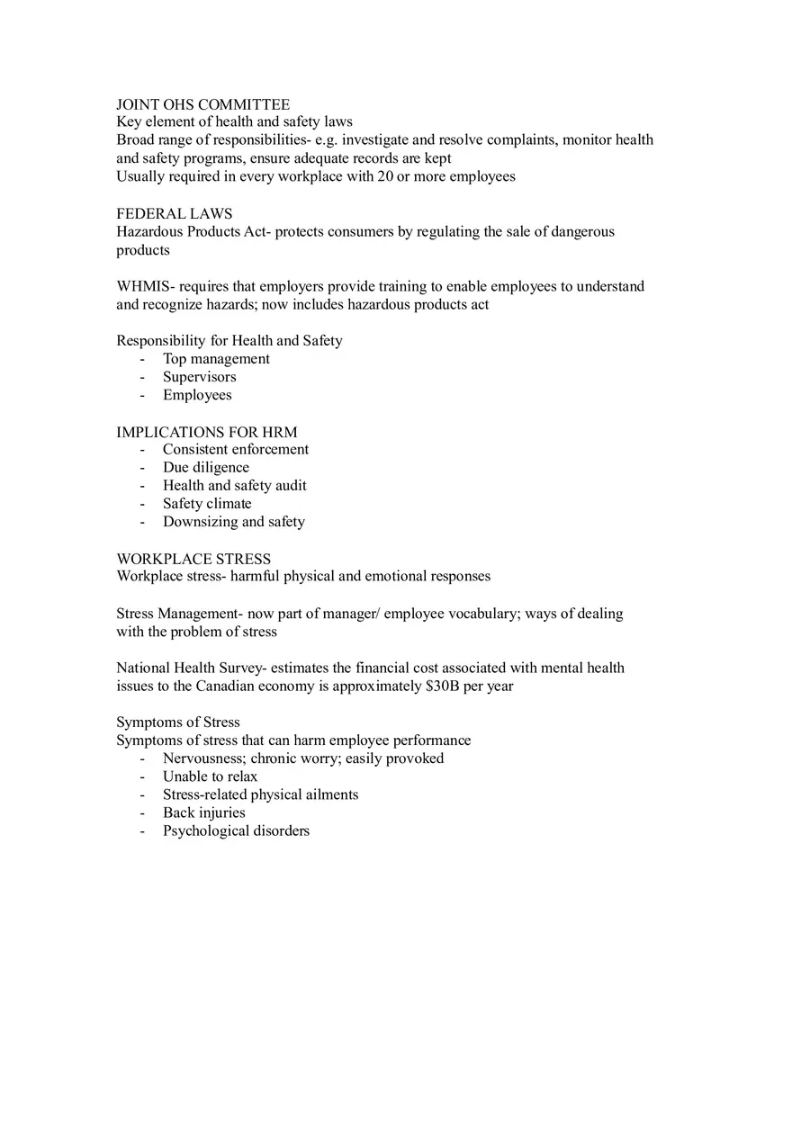 Strategic Human Resource Management Chapters 10-12 - Page 8