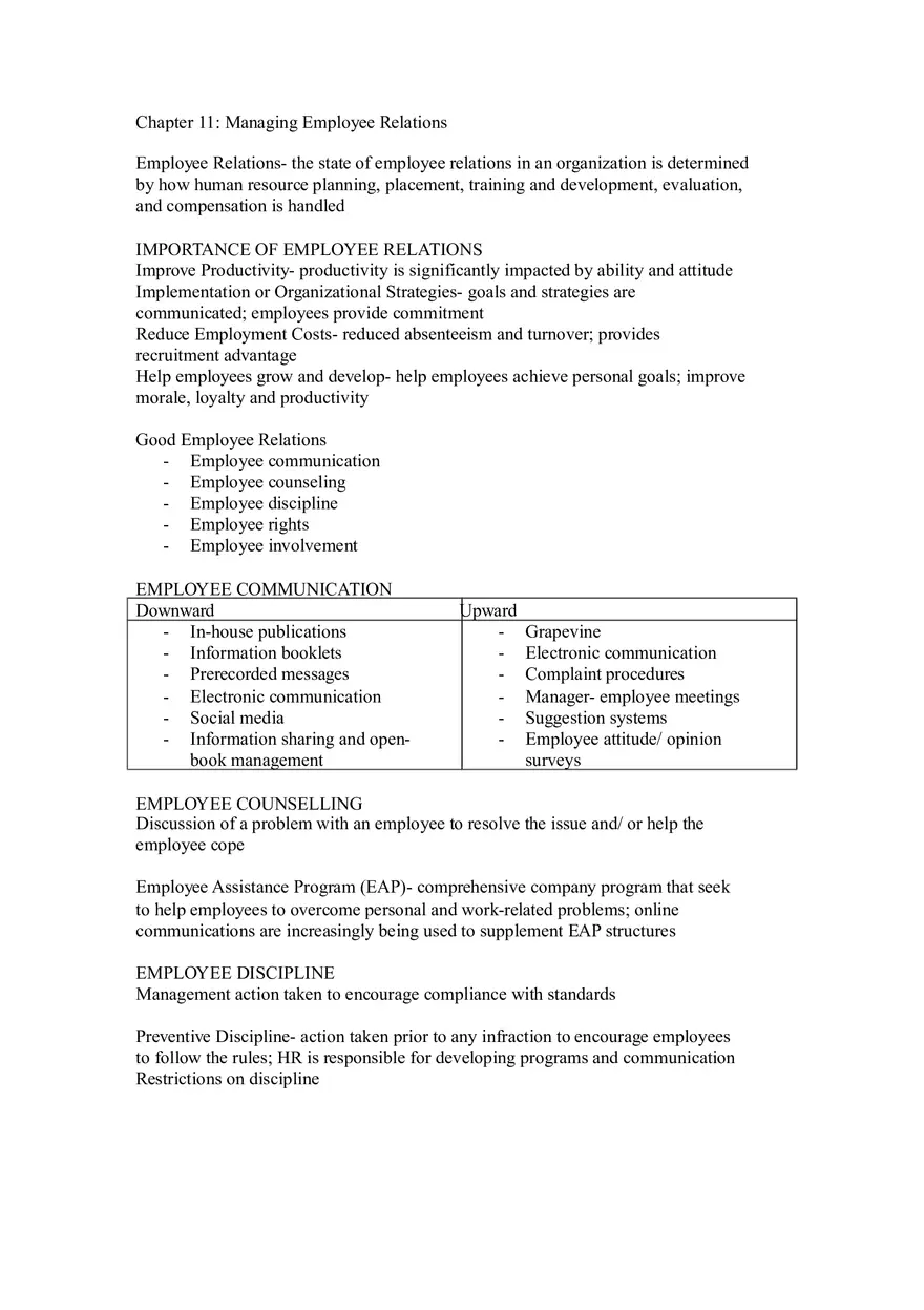 Strategic Human Resource Management Chapters 10-12 - Page 4