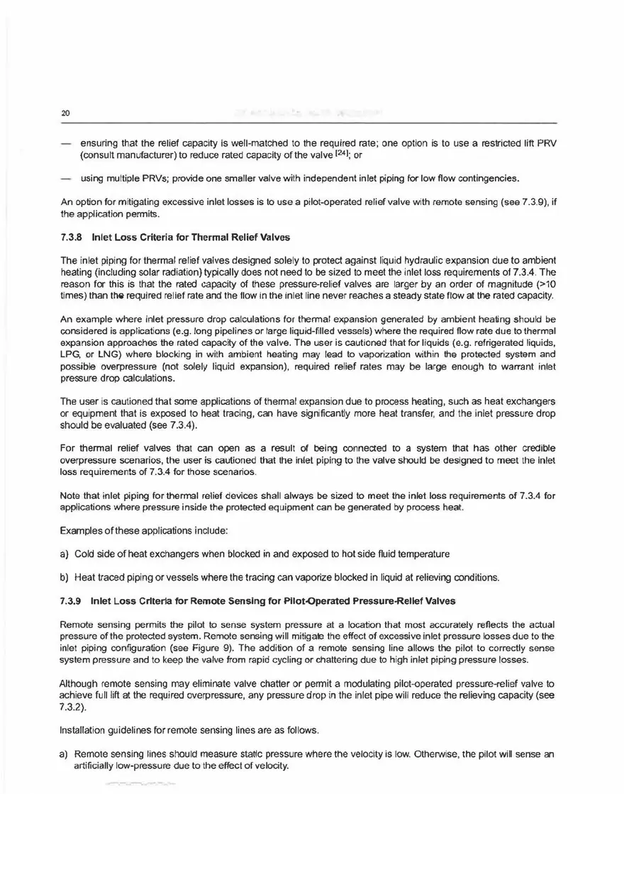 Sizing, Selection, and lnstallation of Pressure-relieving Devices (Installation) Part 2 - Page 10