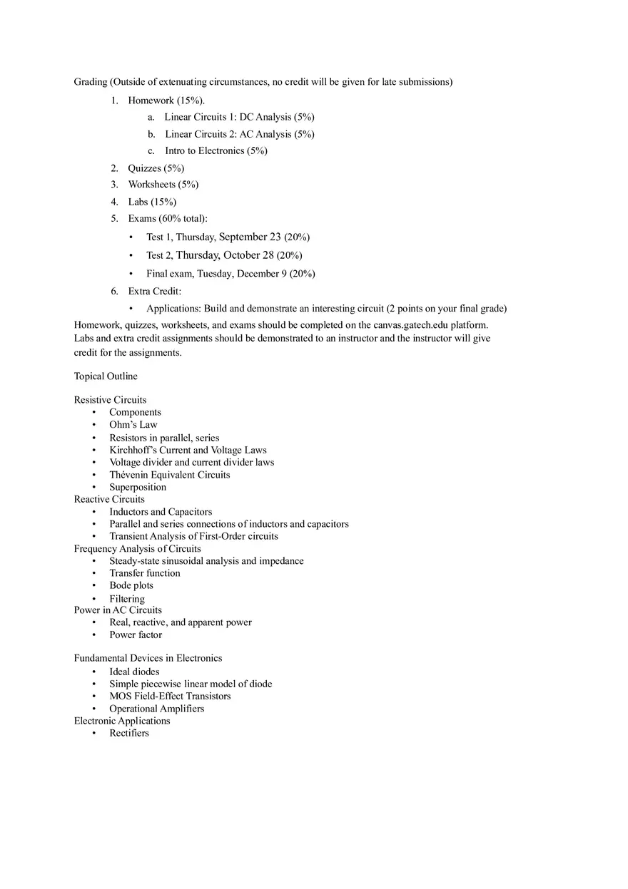 Circuits and Electronics - Page 2