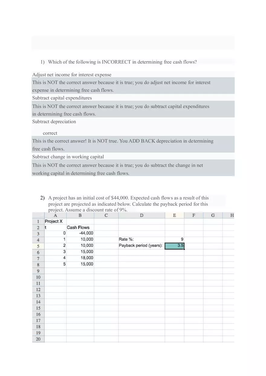 Cash Flow Analysis - Page 1