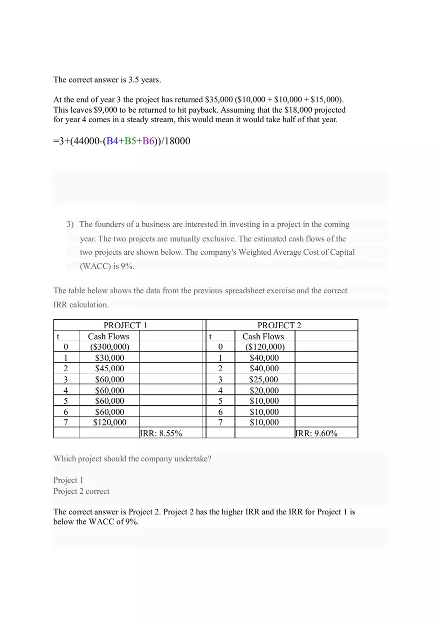Cash Flow Analysis - Page 2