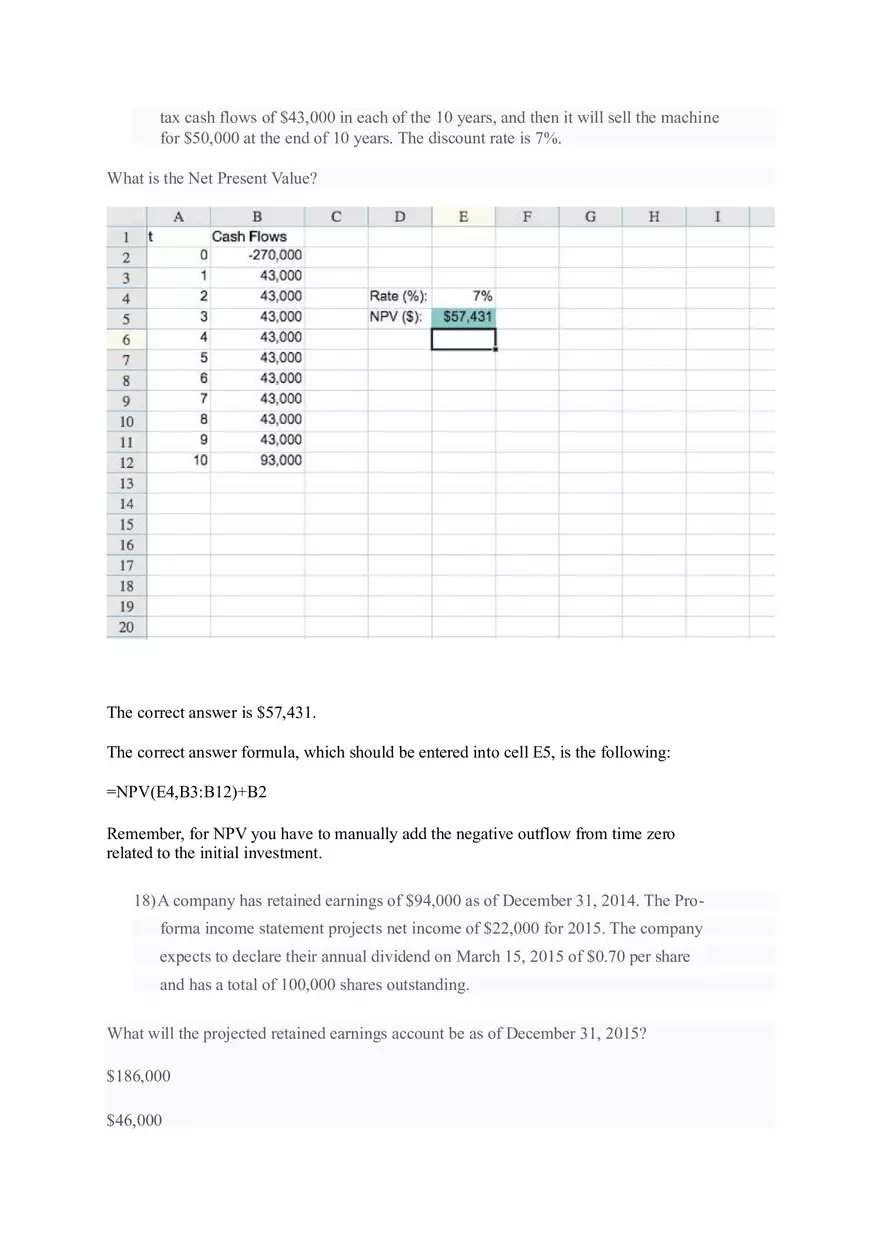 Cash Flow Analysis - Page 3