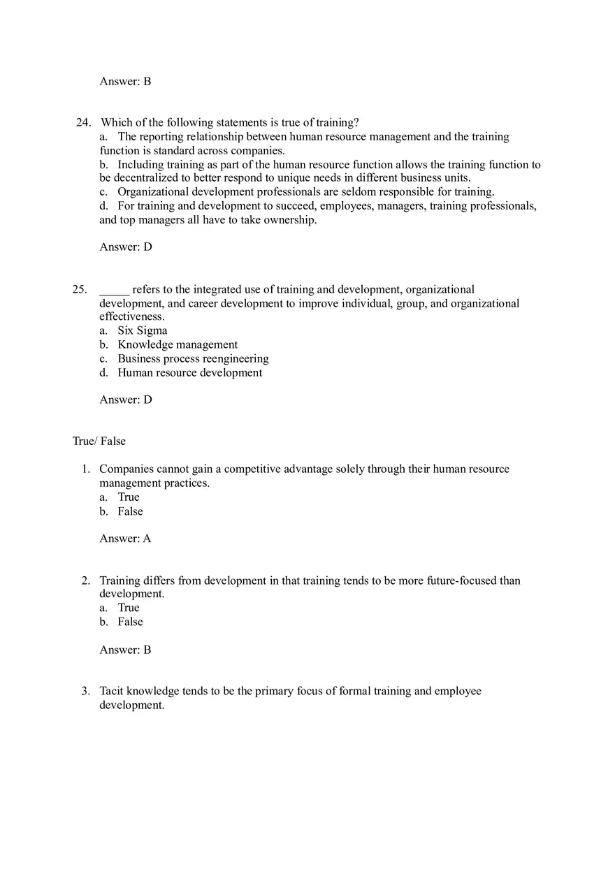 Introduction to Employee Training and Development - Page 8