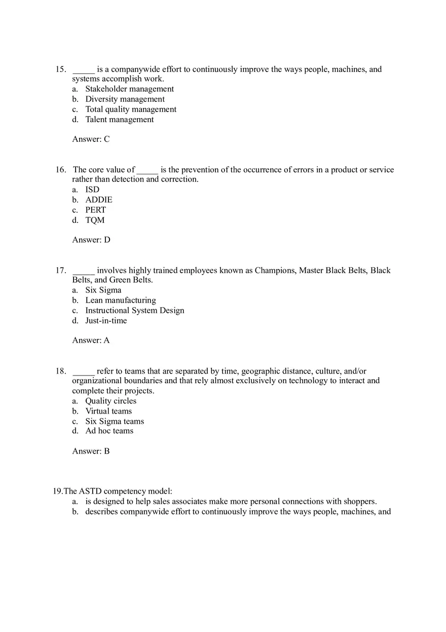 Introduction to Employee Training and Development - Page 6