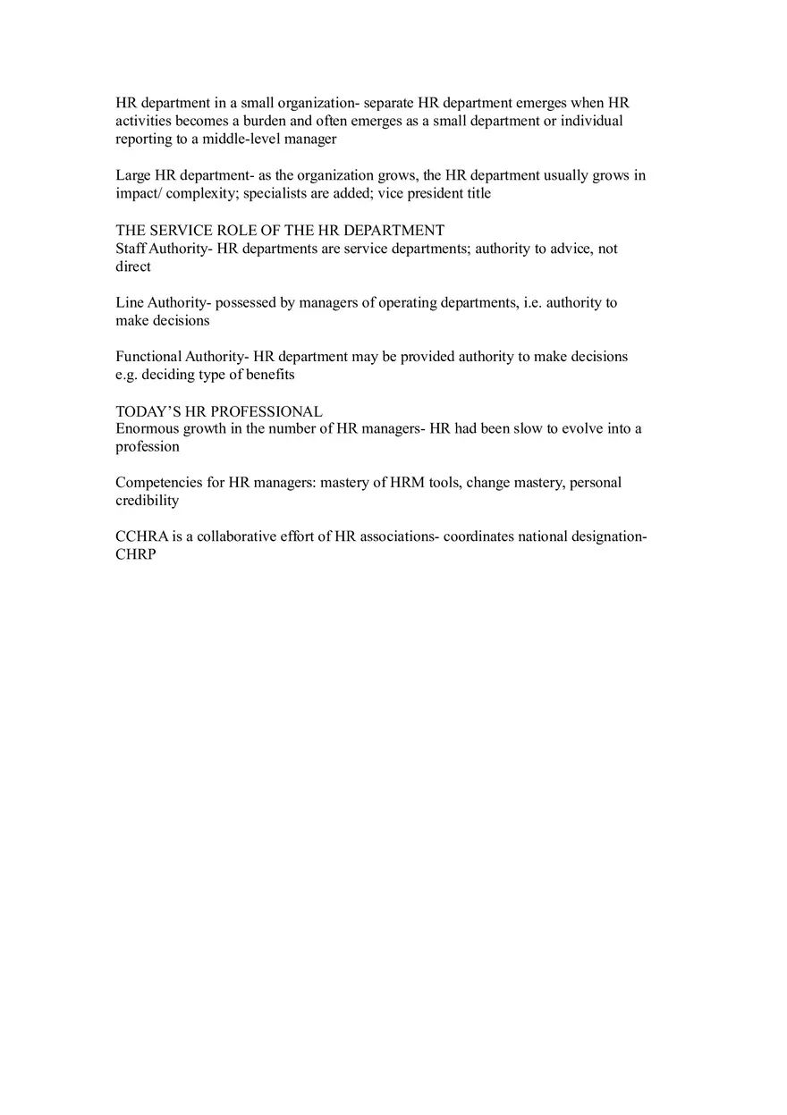 Strategic Human Resource Management Chapters 1-3 - Page 4