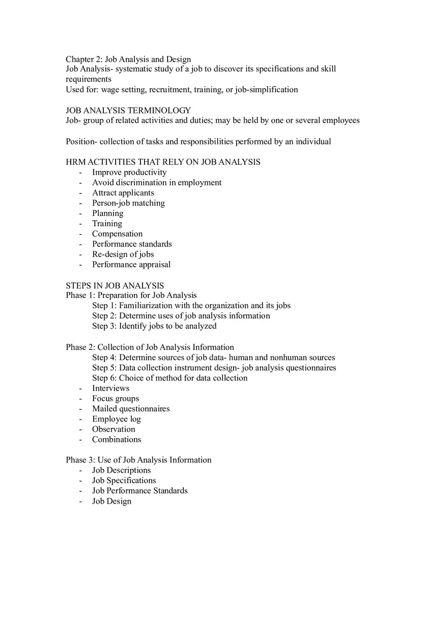 Strategic Human Resource Management Chapters 1-3 - Page 5
