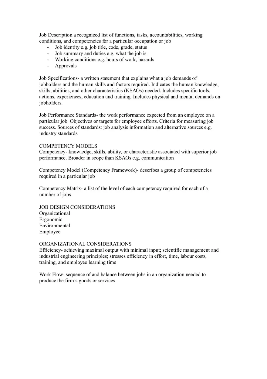 Strategic Human Resource Management Chapters 1-3 - Page 6