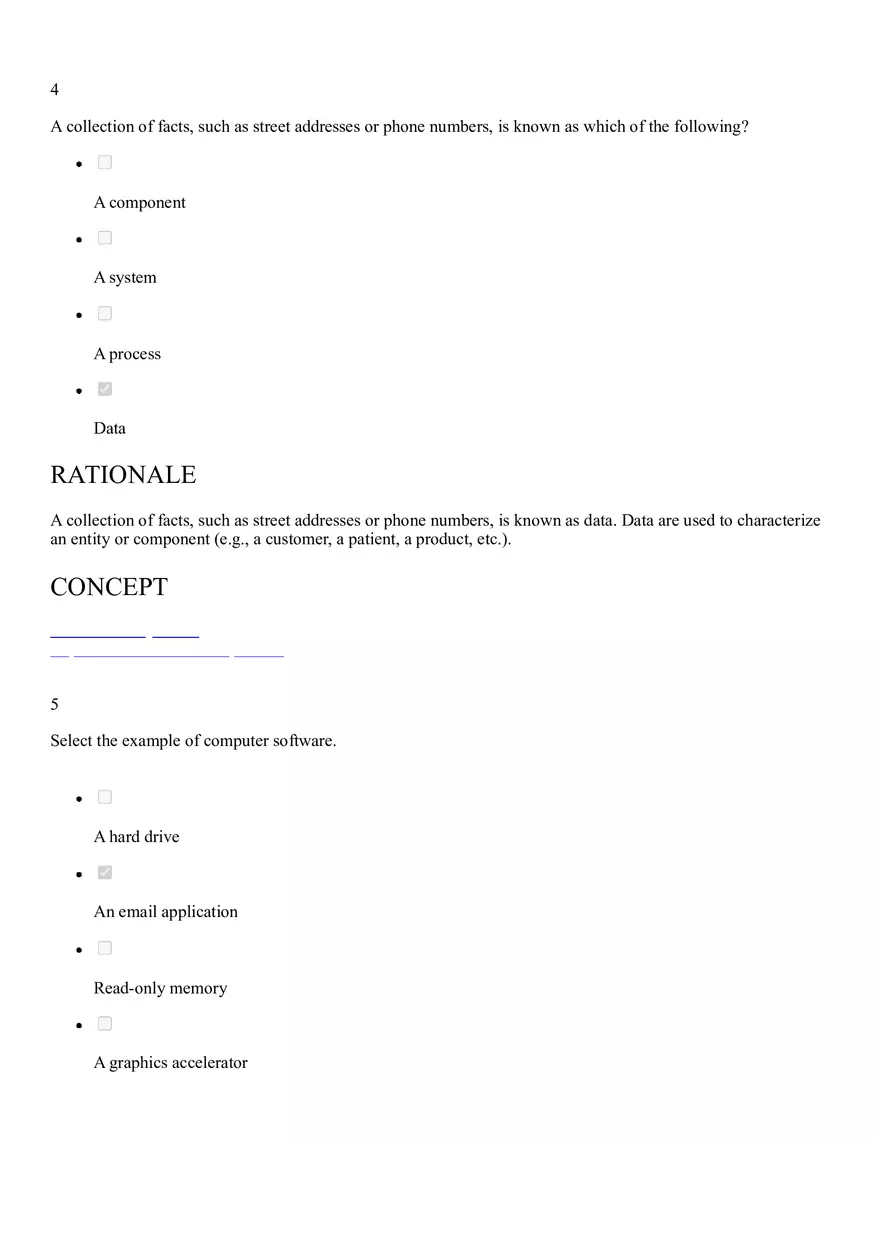Sophia IT Milestone 1 Correct Answers - Page 7