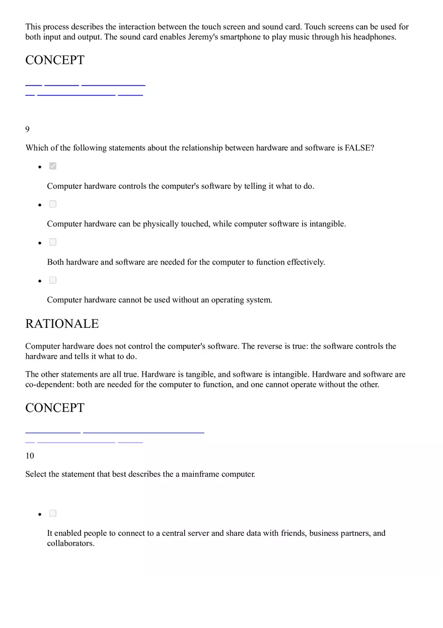 Sophia IT Milestone 1 Correct Answers - Page 10