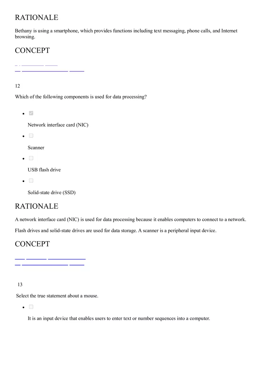 Sophia IT Milestone 1 Correct Answers - Page 12