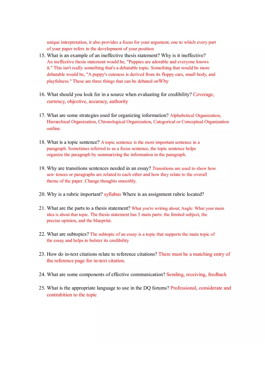 Writing and Research Fundamentals Guide - Page 3