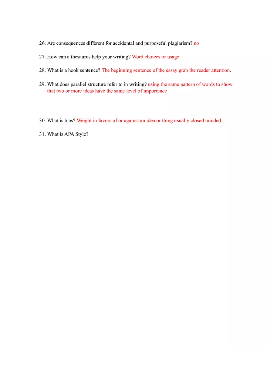 Writing and Research Fundamentals Guide - Page 4