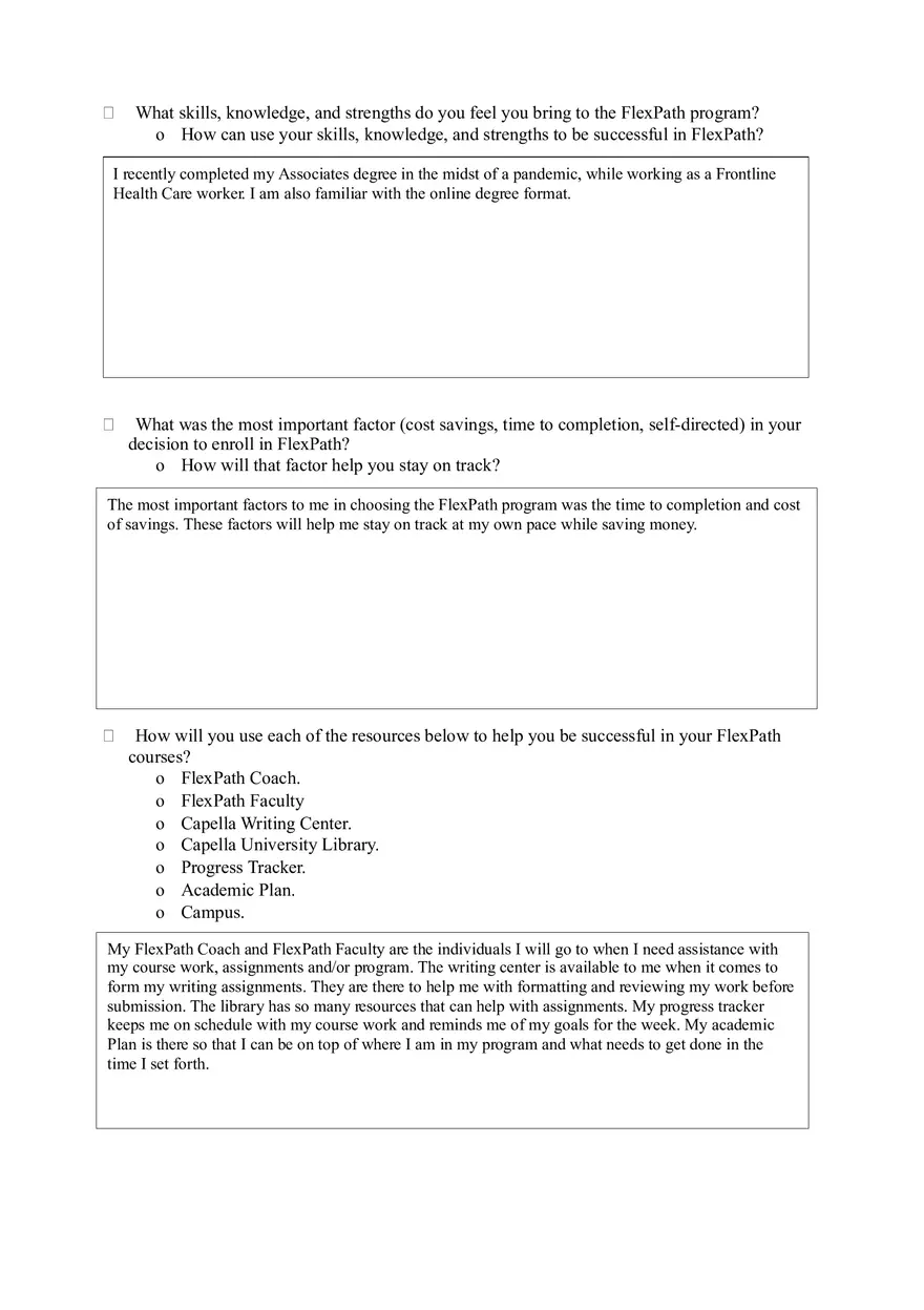 FlexPath Prep Plan - Page 2