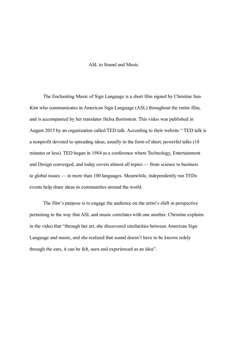 The Enchanting Music of Language Film Review - Page 1