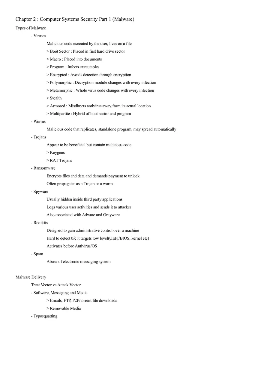 Security+ Study Guide Part 1 - Page 9