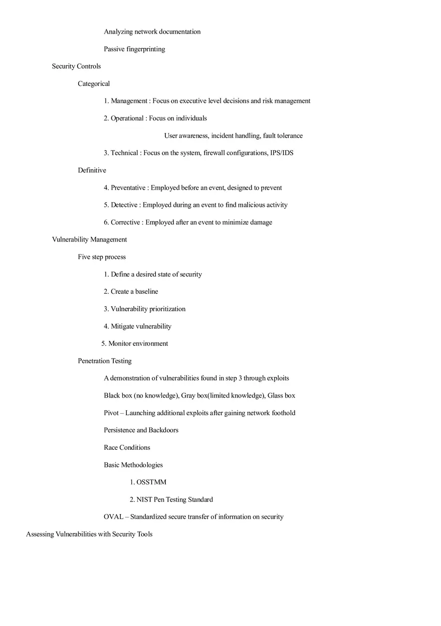 Security+ Study Guide Part 4 - Page 7