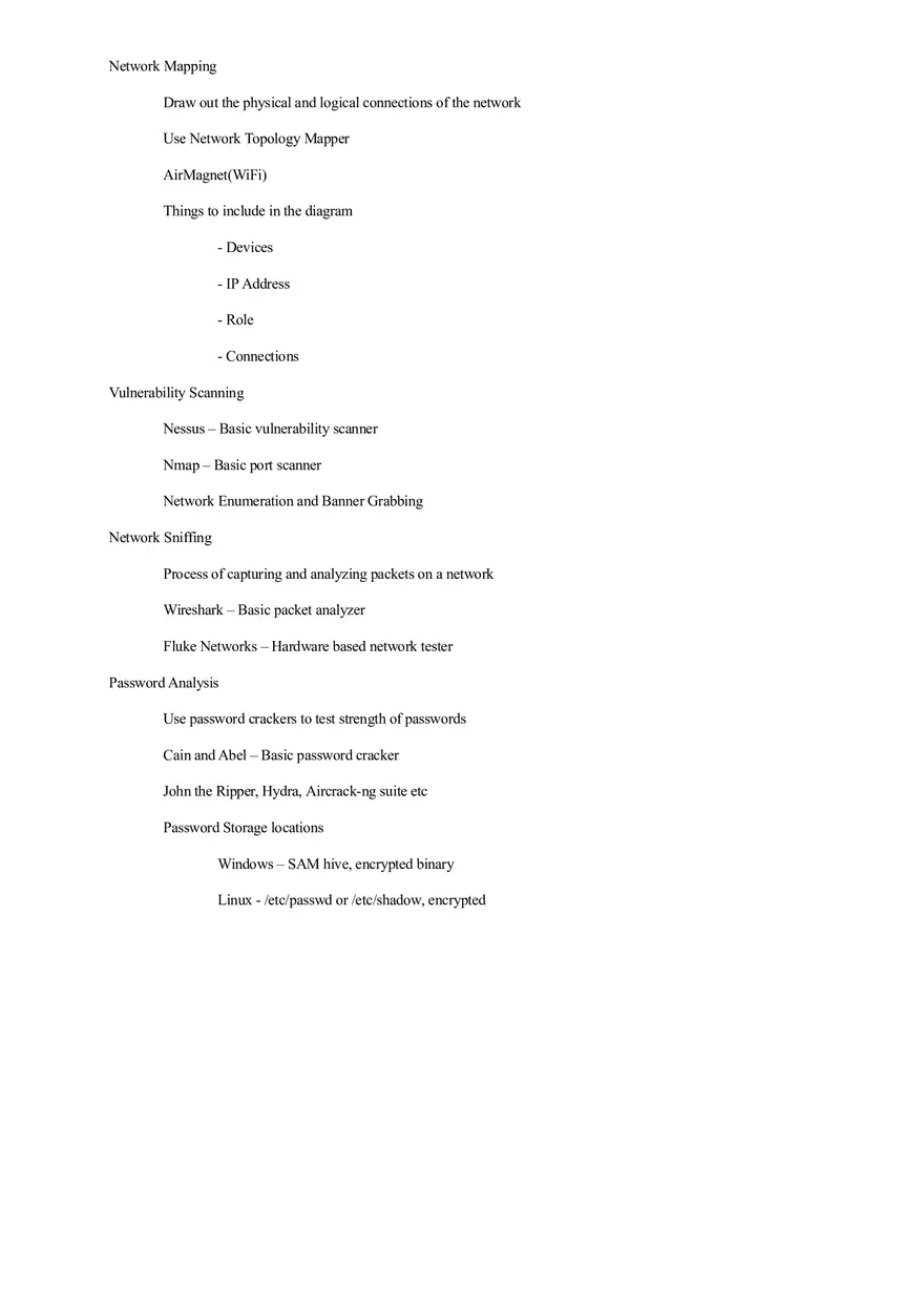 Security+ Study Guide Part 4 - Page 8