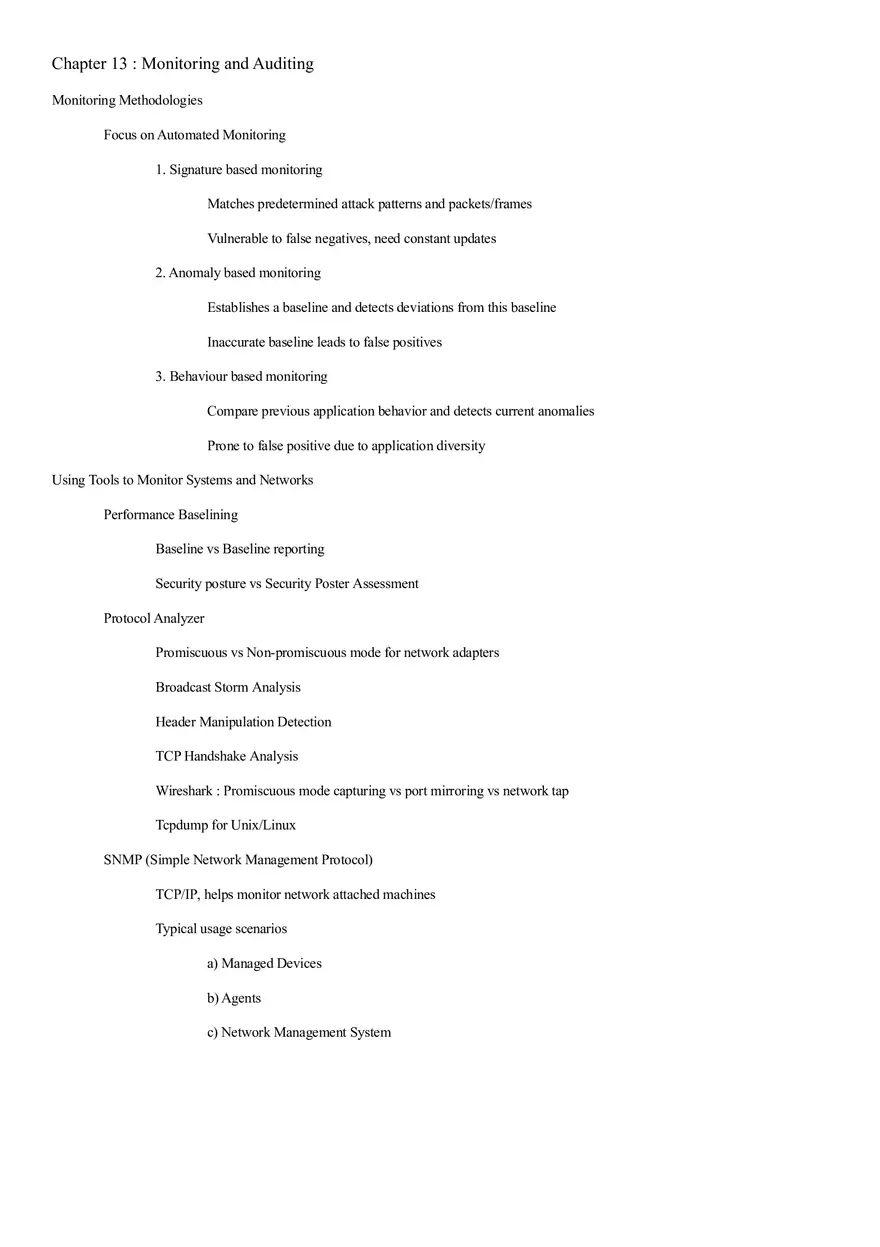 Security+ Study Guide Part 4 - Page 9
