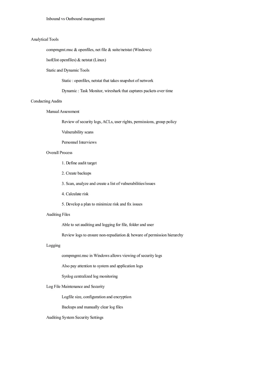 Security+ Study Guide Part 4 - Page 10