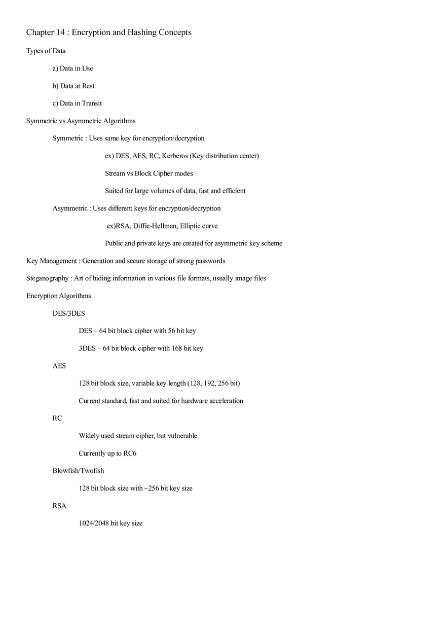 Security+ Study Guide Part 4 - Page 12