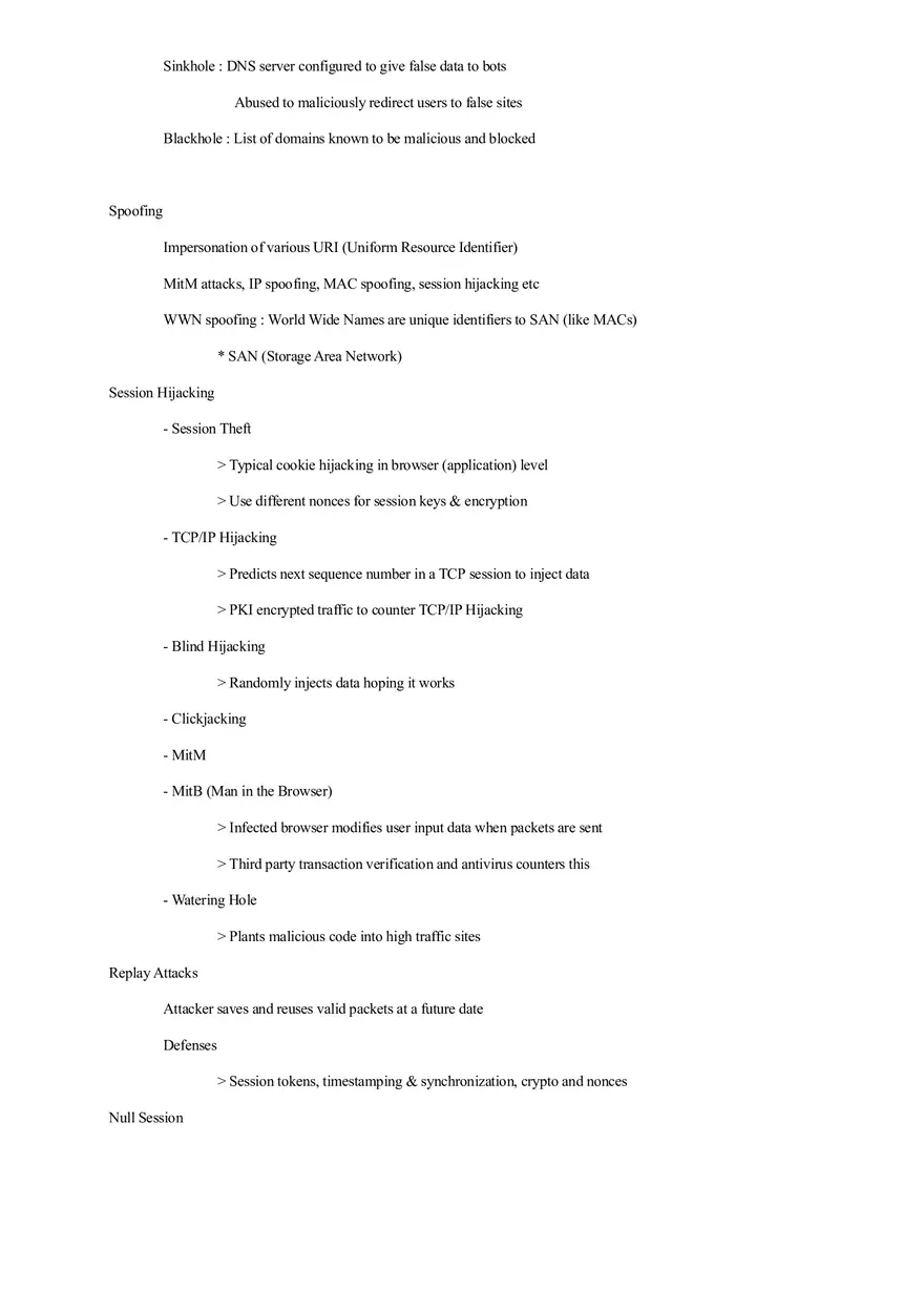 Security+ Study Guide Part 2 - Page 11