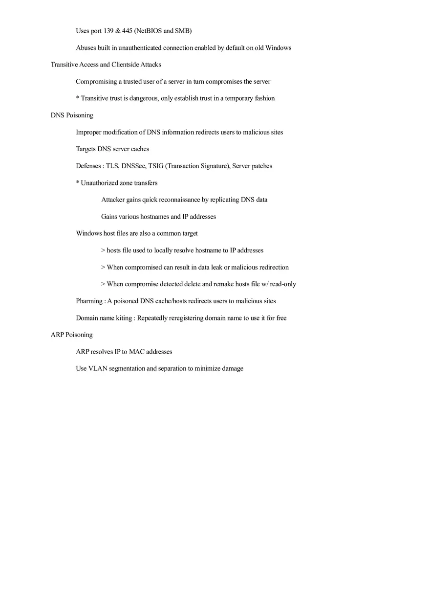 Security+ Study Guide Part 2 - Page 3