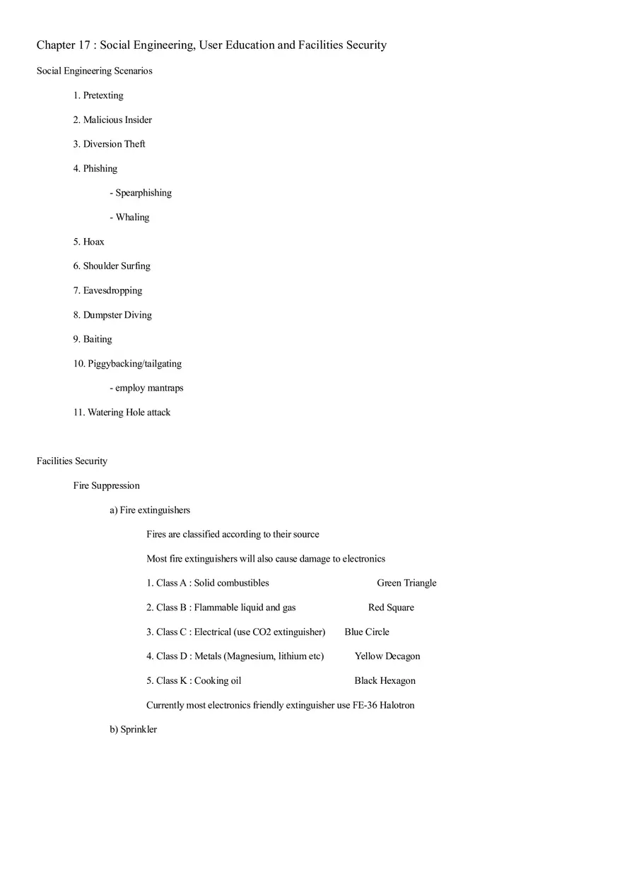 Security+ Study Guide Part 5 - Page 9