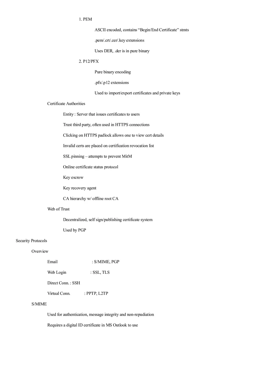 Security+ Study Guide Part 5 - Page 2