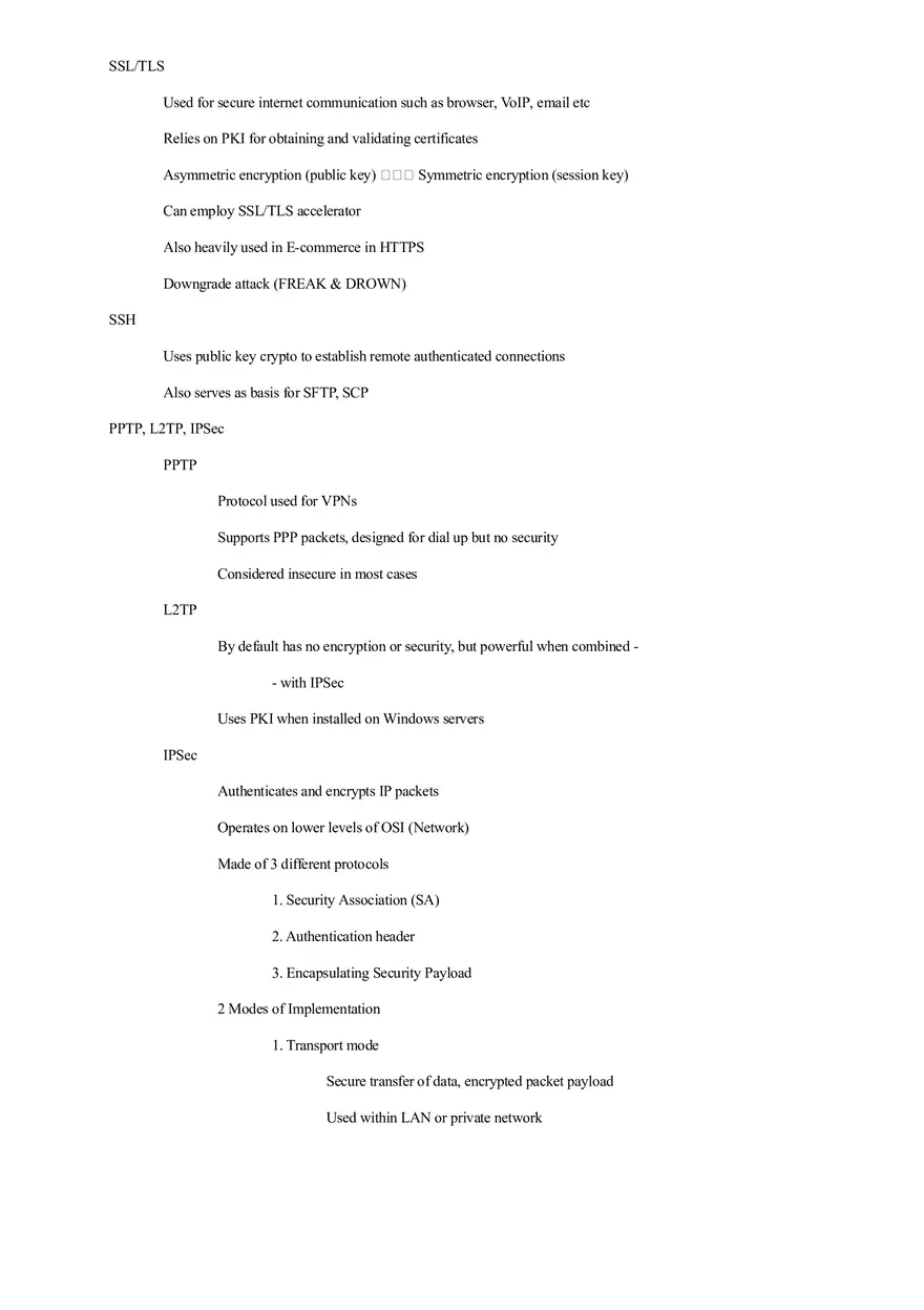 Security+ Study Guide Part 5 - Page 3