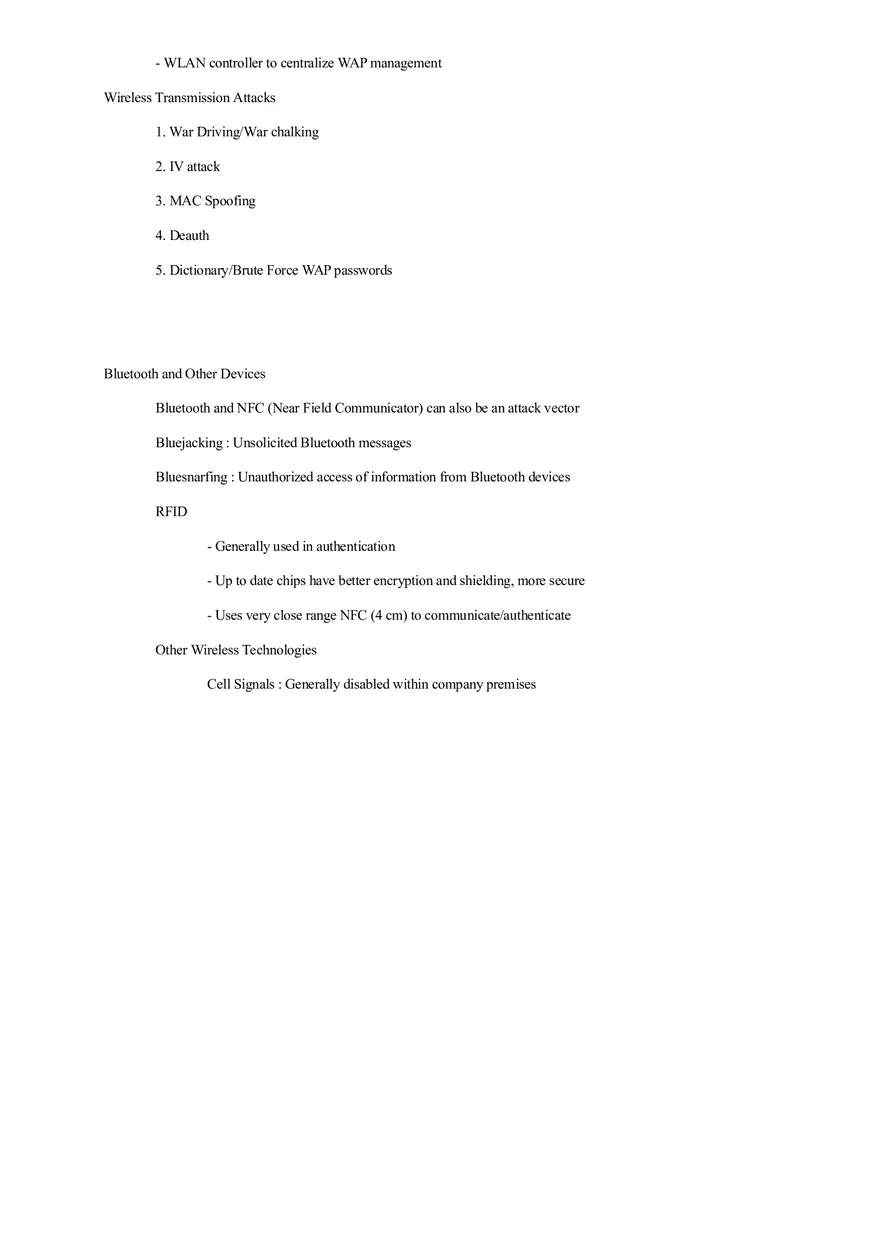 Security+ Study Guide Part 3 - Page 8