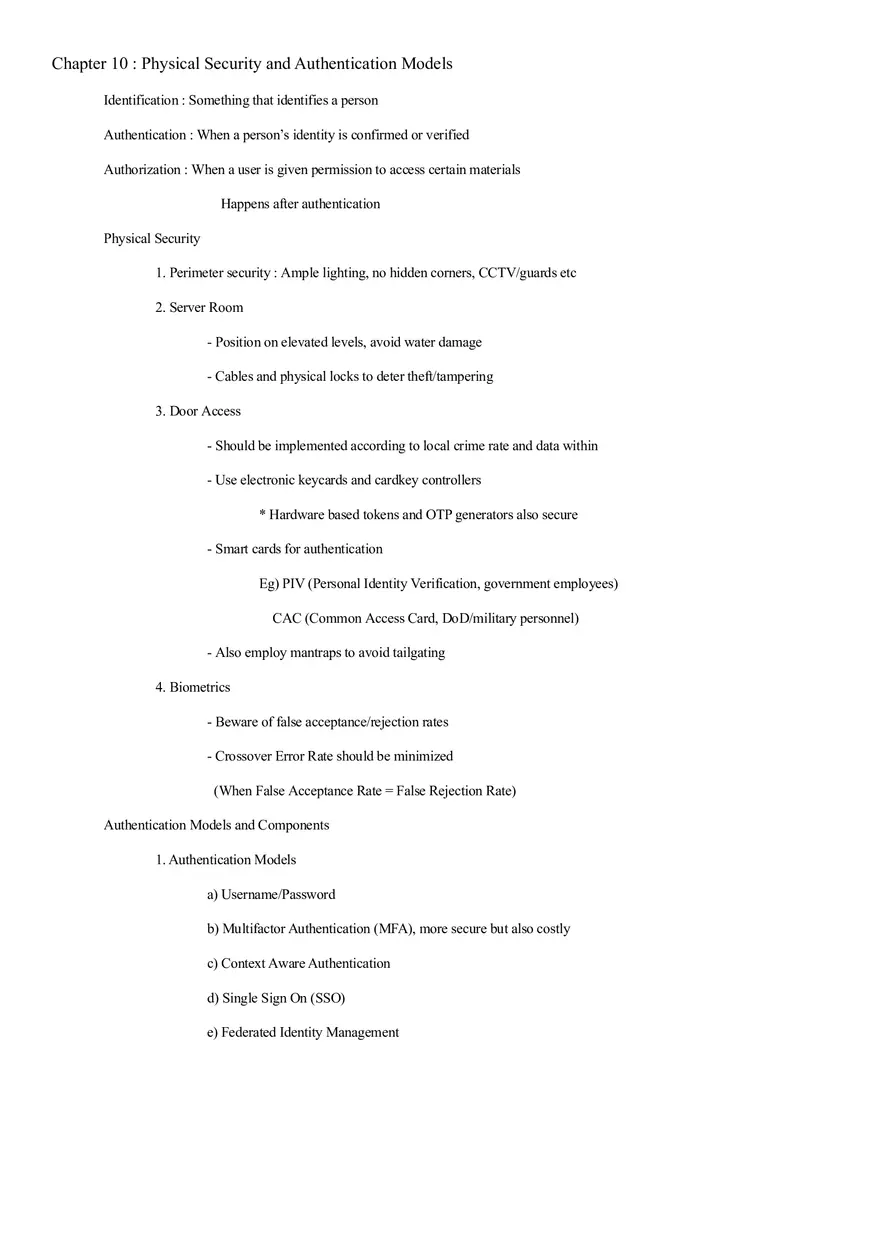 Security+ Study Guide Part 3 - Page 9