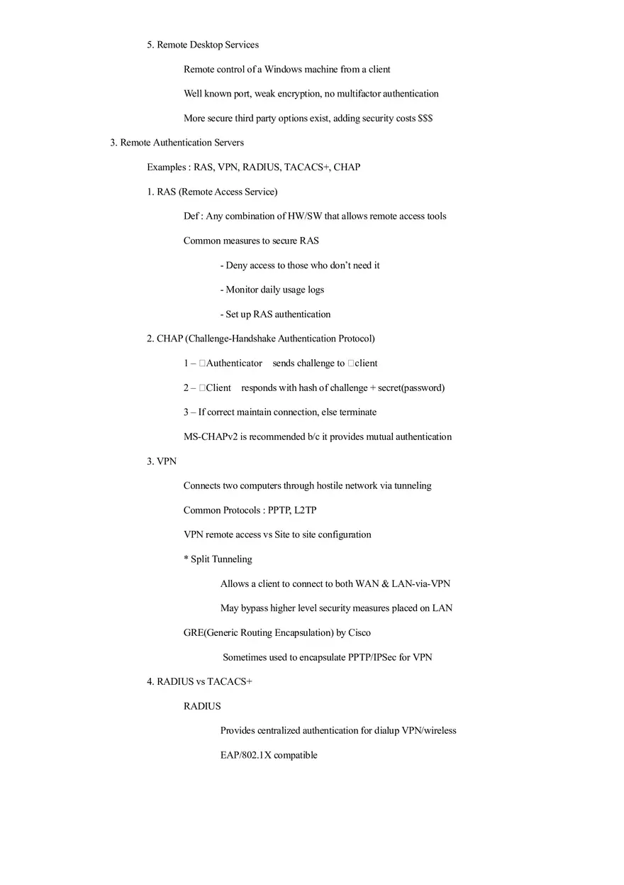 Security+ Study Guide Part 3 - Page 11
