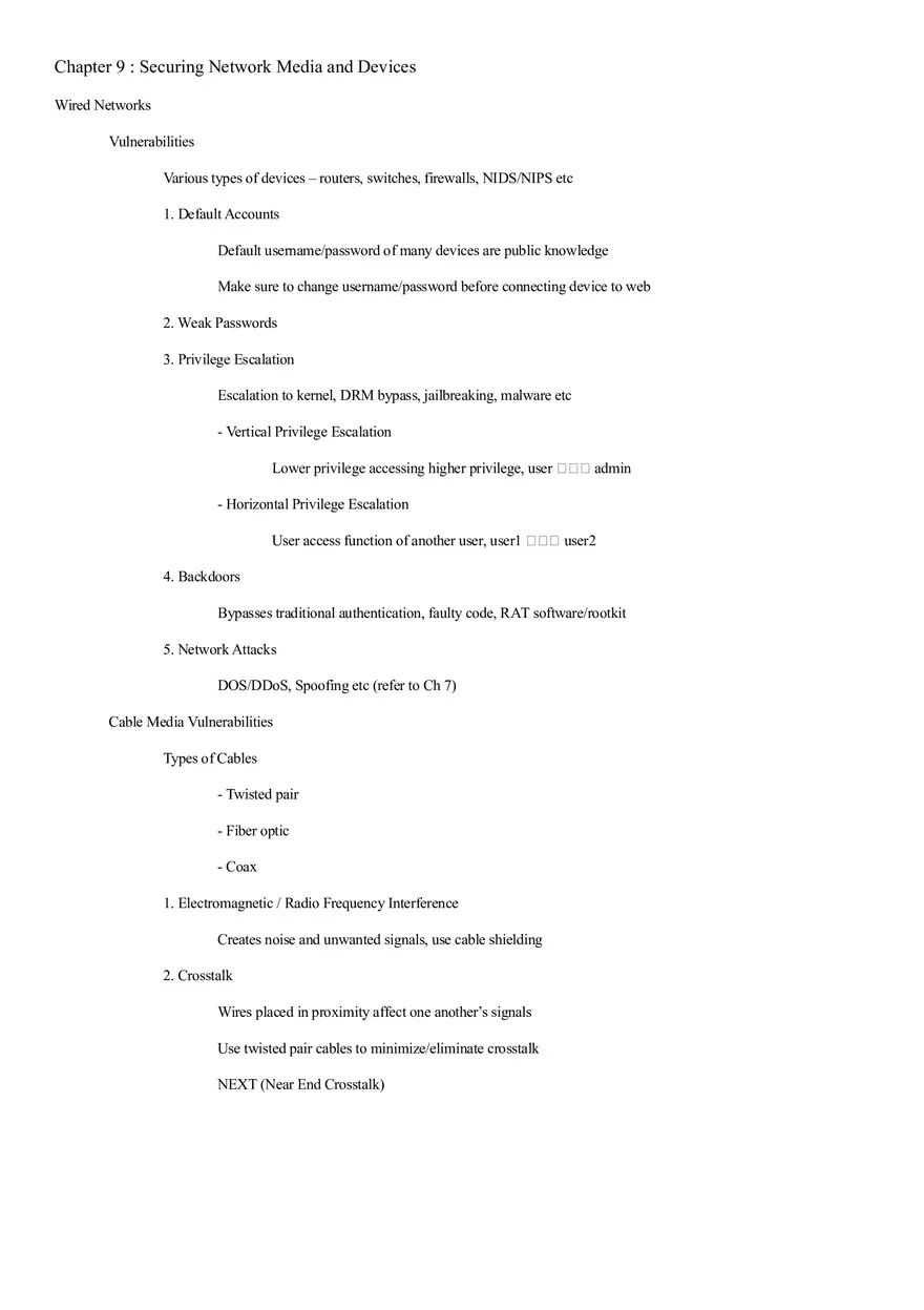 Security+ Study Guide Part 3 - Page 5