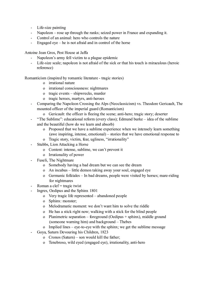 Neoclassicism and Romanticism Intro - Page 2