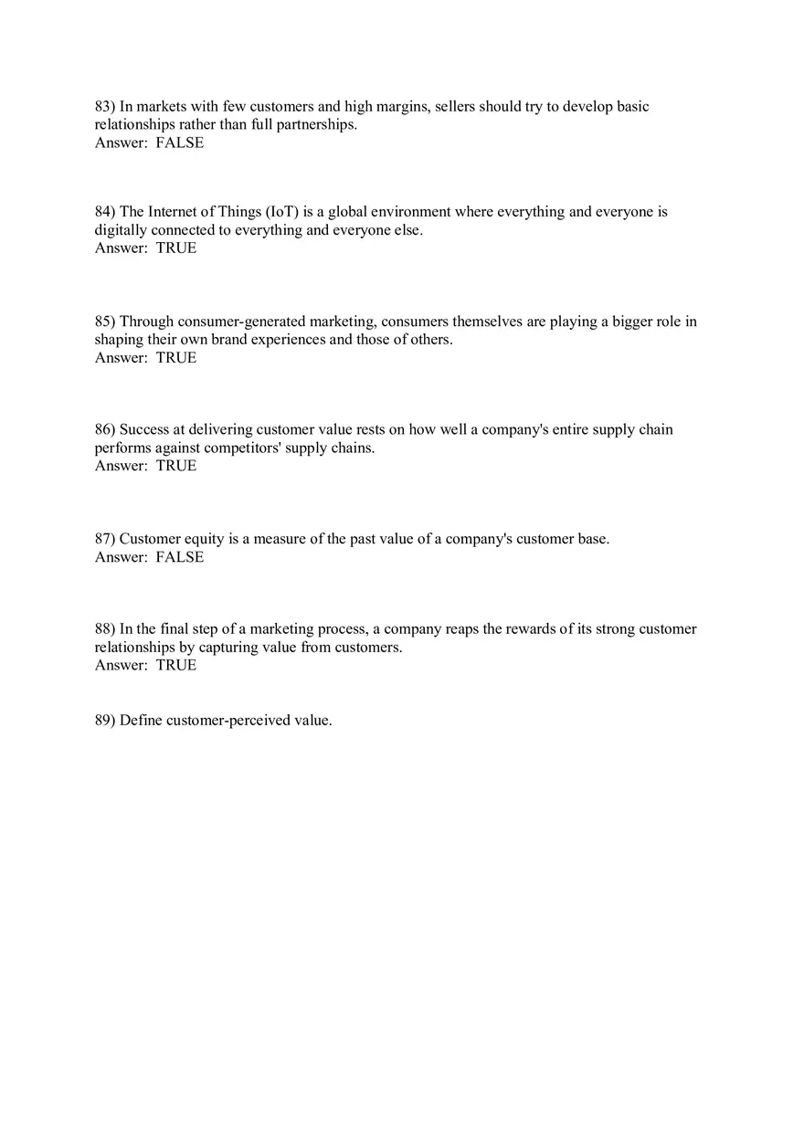 Creating Customer Value and Engagement Part III - Page 7