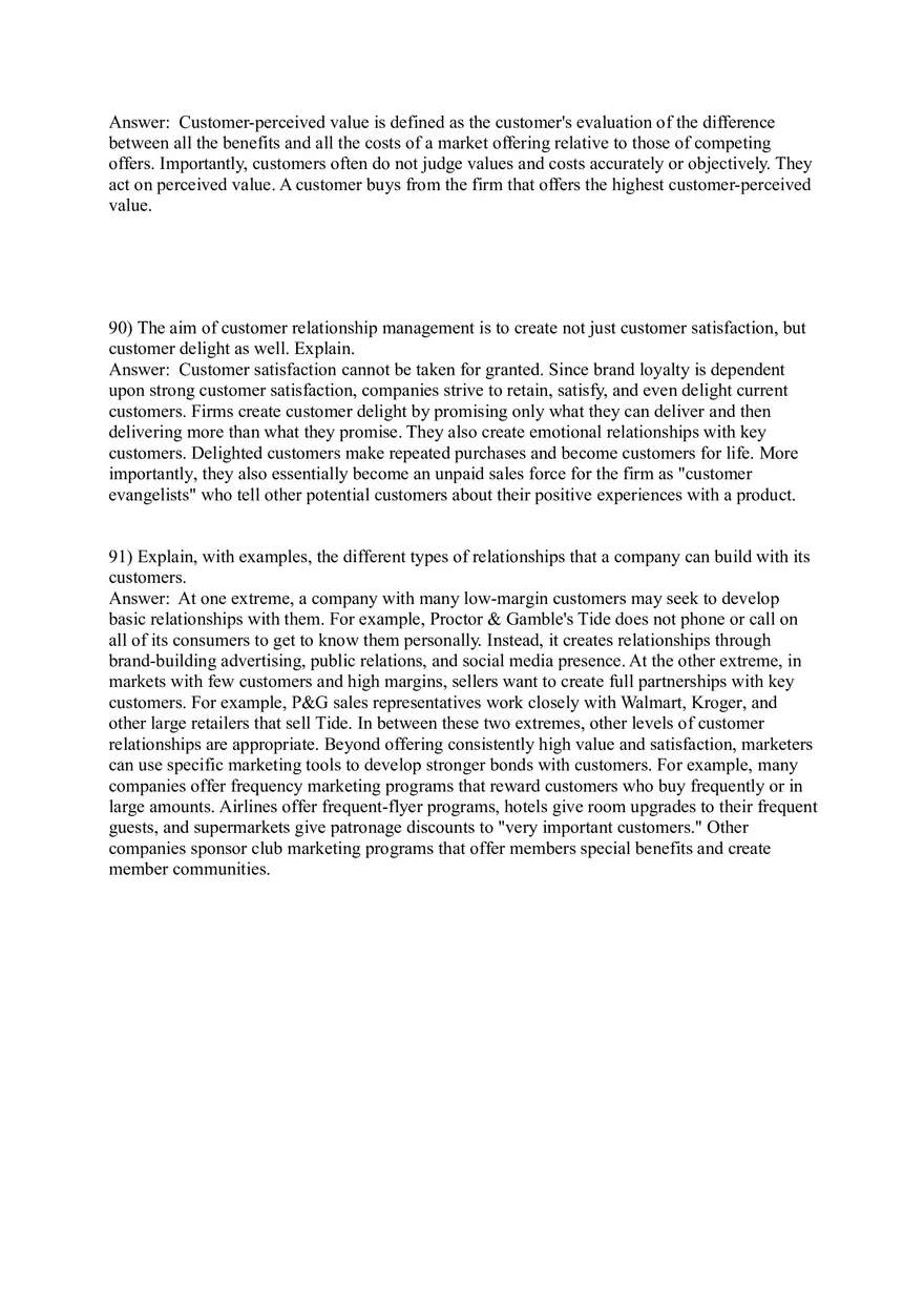 Creating Customer Value and Engagement Part III - Page 8