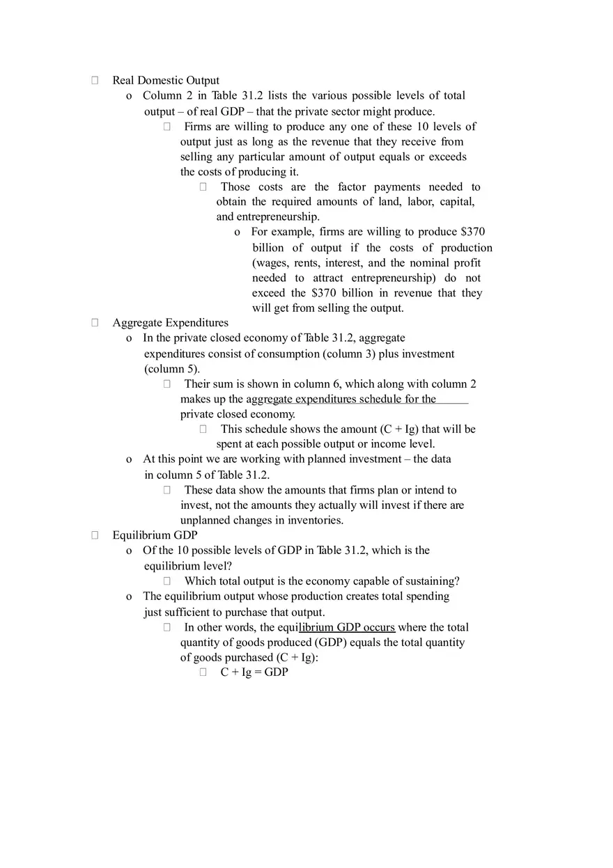 The Aggregate Expenditures Model Part I - Page 8