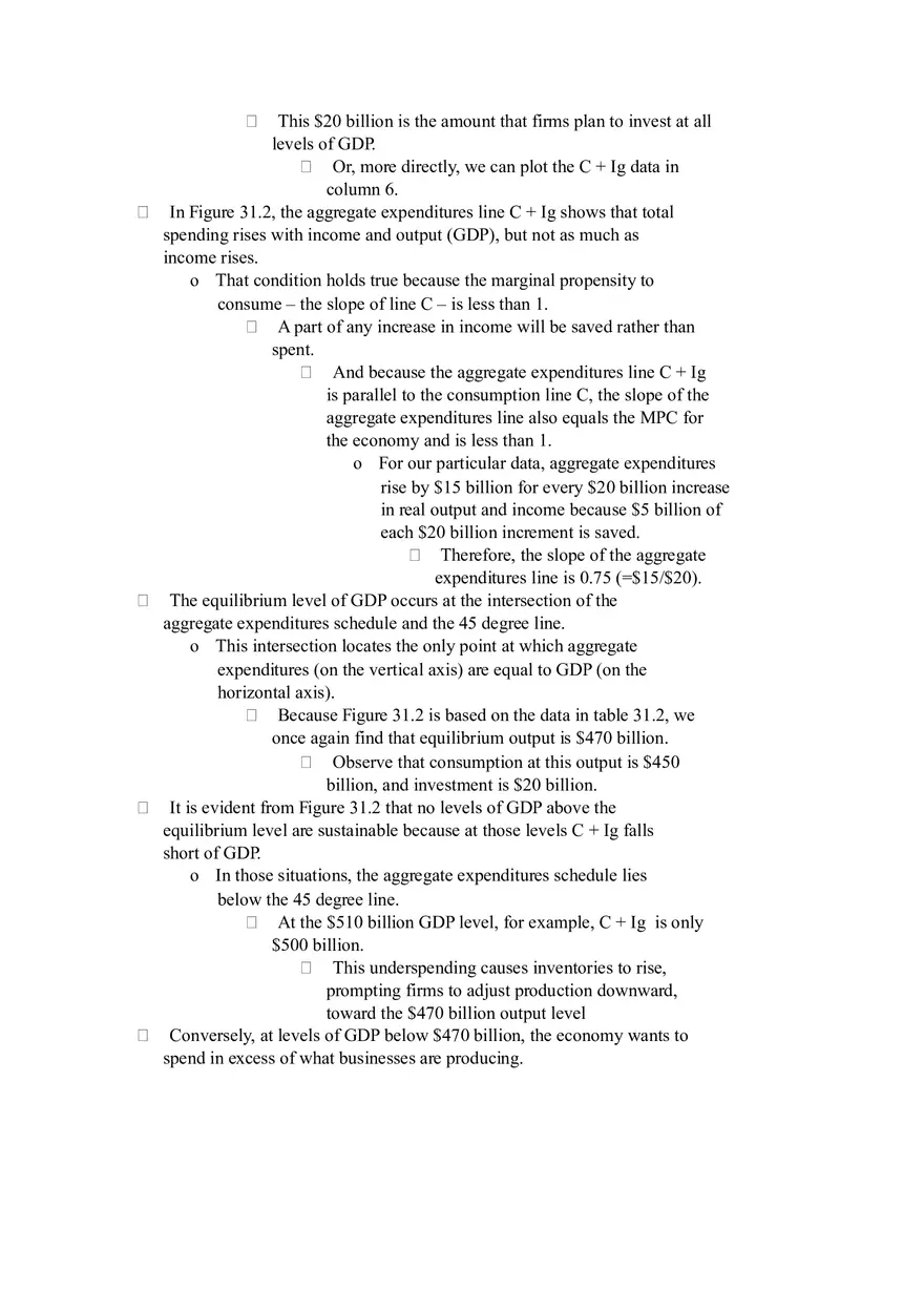 The Aggregate Expenditures Model Part I - Page 11