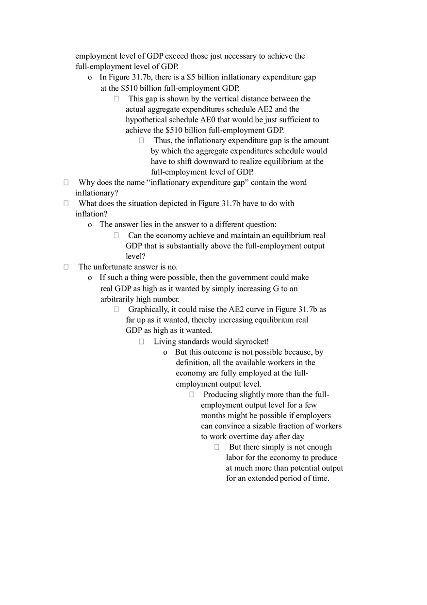 The Aggregate Expenditures Model Part II - Page 10