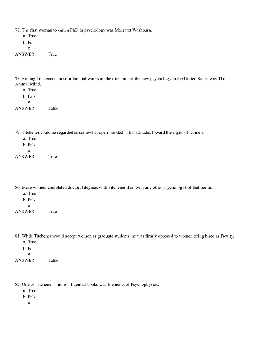 Structuralism Quiz 52-98 Answer Key - Page 7